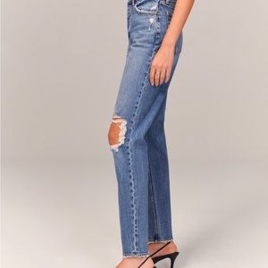 Abercrombie High Rise Dad Jeans